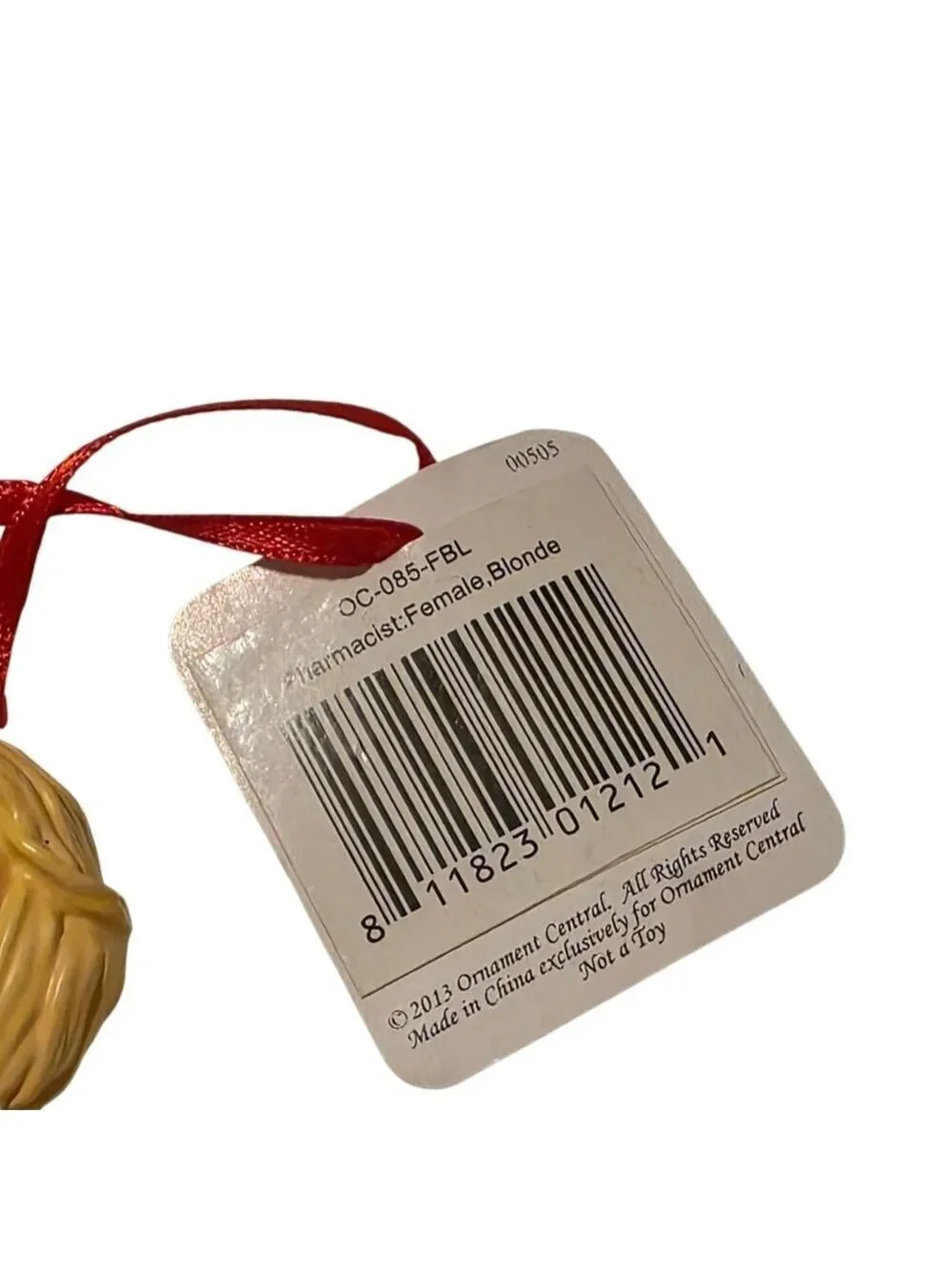 Ornament Central Pharmacist Ornaments Blonde Or Brown Hair